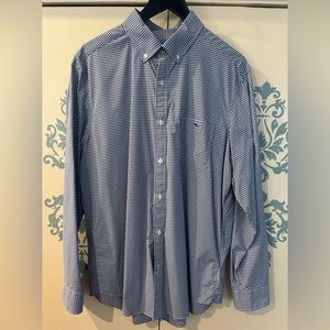Men’s Large Vineyard Vines Performance Classic Fit Tucker Shirt